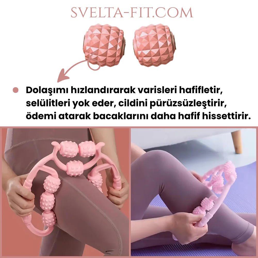 Svelta-Fit™ Bacak İncelten Sıkılaştıran Masaj Aleti